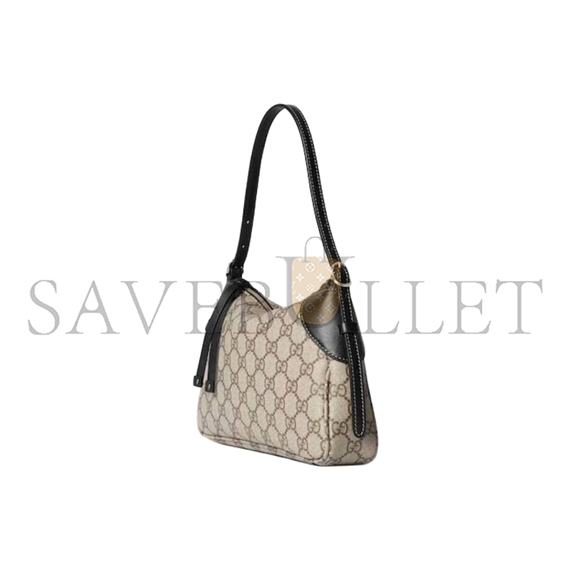 GUCCI GG EMBLEM SMALL SHOULDER BAG 815218 (24.5*16*5cm)
